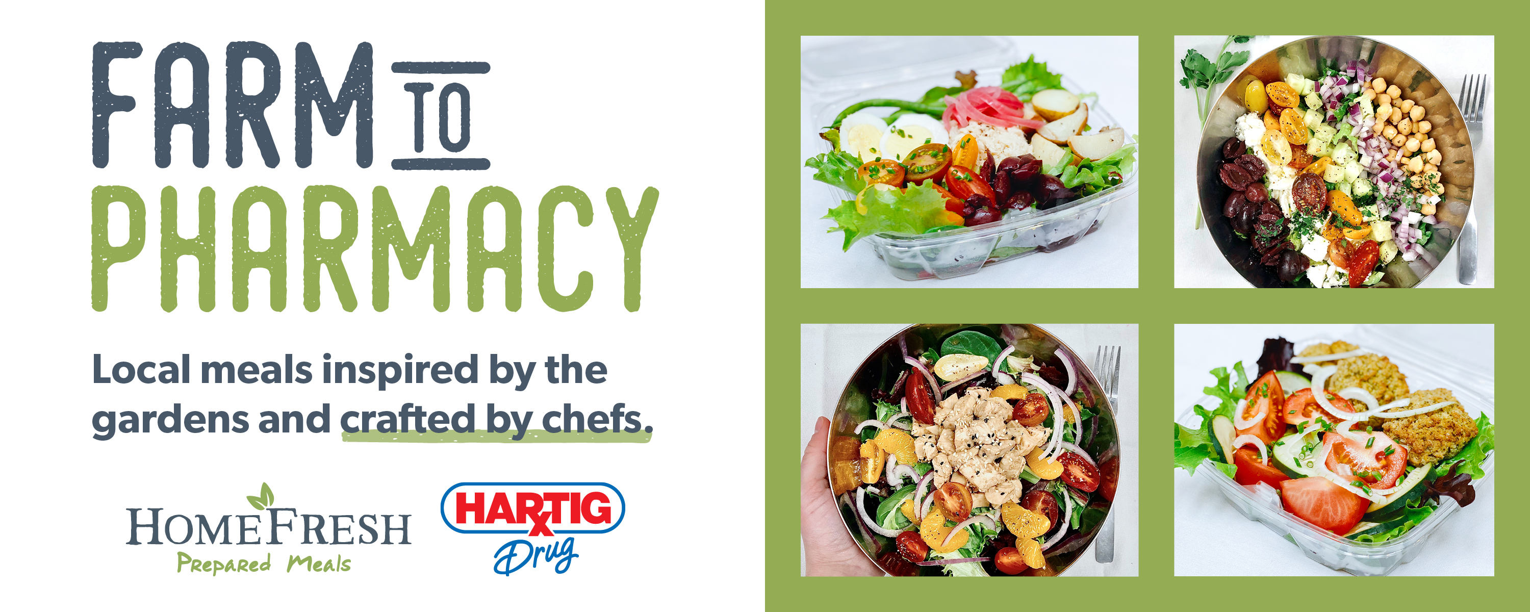 Farm to Pharmacy: Hartig Drug to Carry Local HomeFresh Prepared Meals