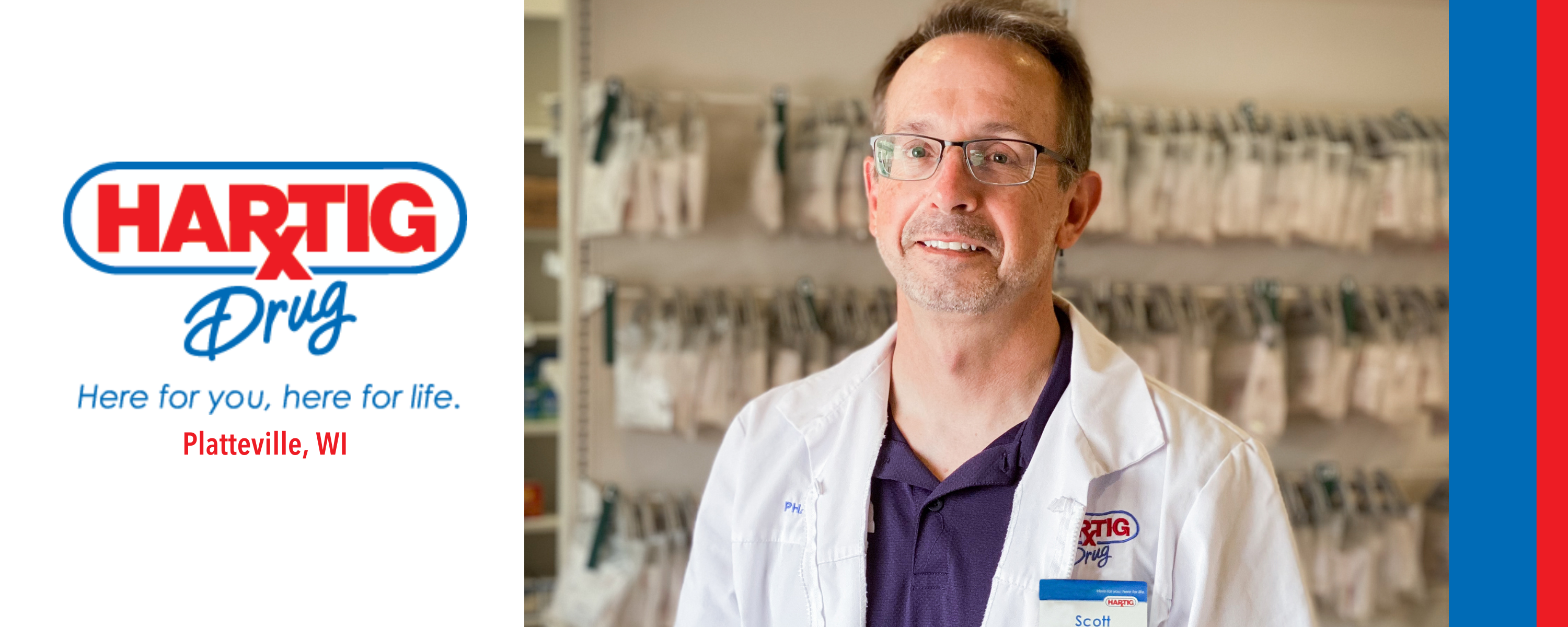 Scott Roth, RPh, New Face of the Hartig Drug Platteville Pharmacy