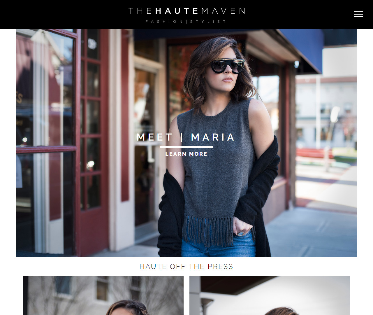 The Haute Maven — Website