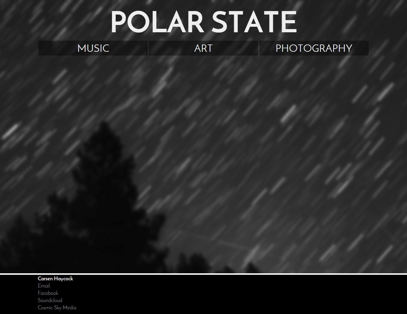 Polar State — Website