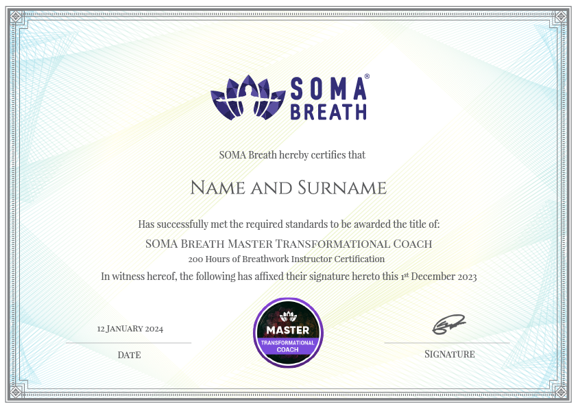 Master TC Certificate