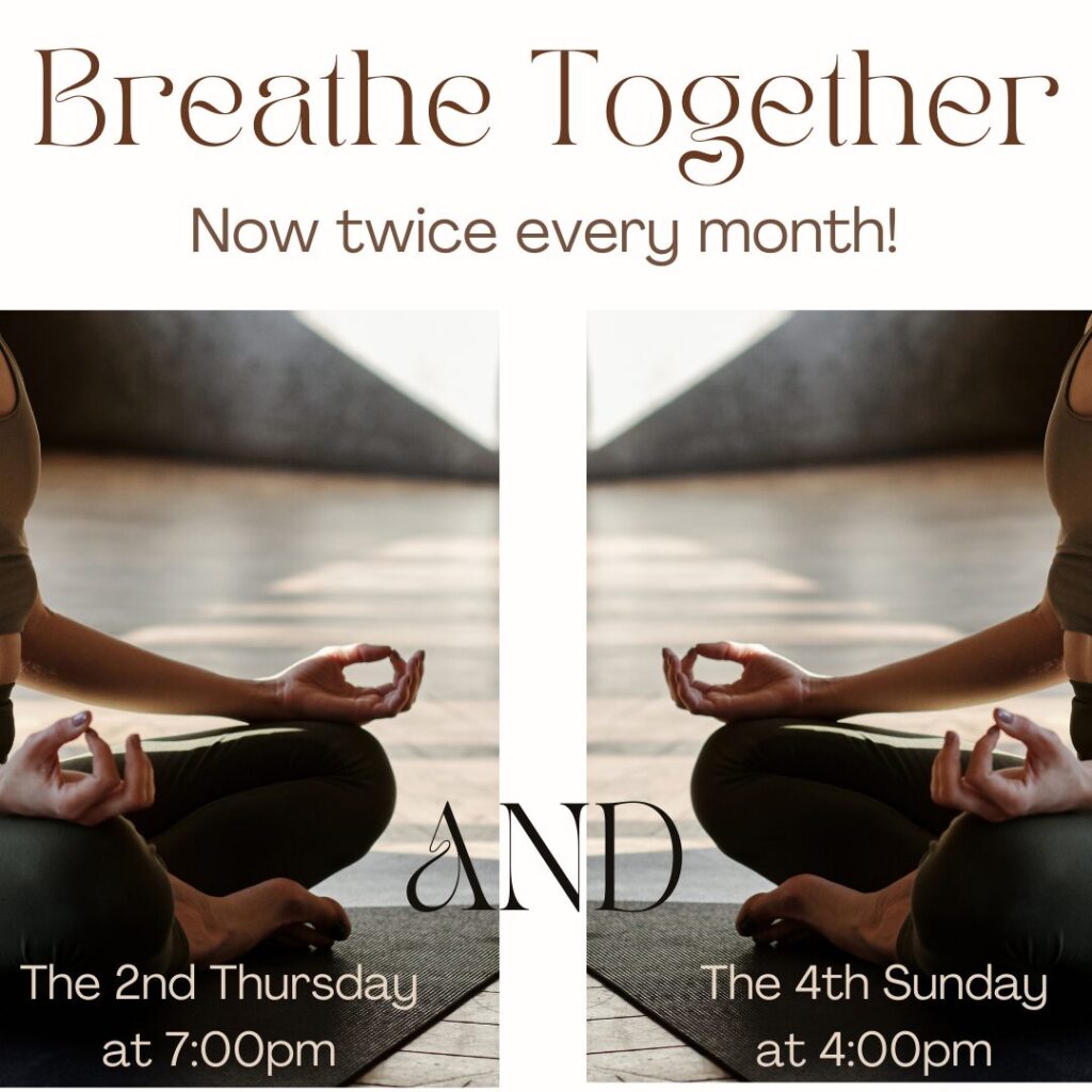 Breath Journeys: Monthly Sunday SOMA Breath Journey and Sound Bath