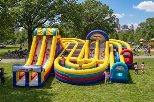 Inflatable Obstacle Course Rental in San Jose CA