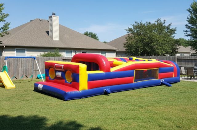 San Jose CA Inflatable Obstacle Course Rentals