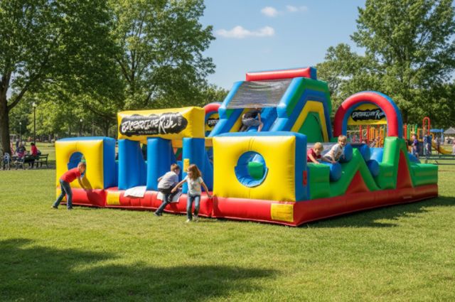 Kids Obstacle Course Rental San Jose