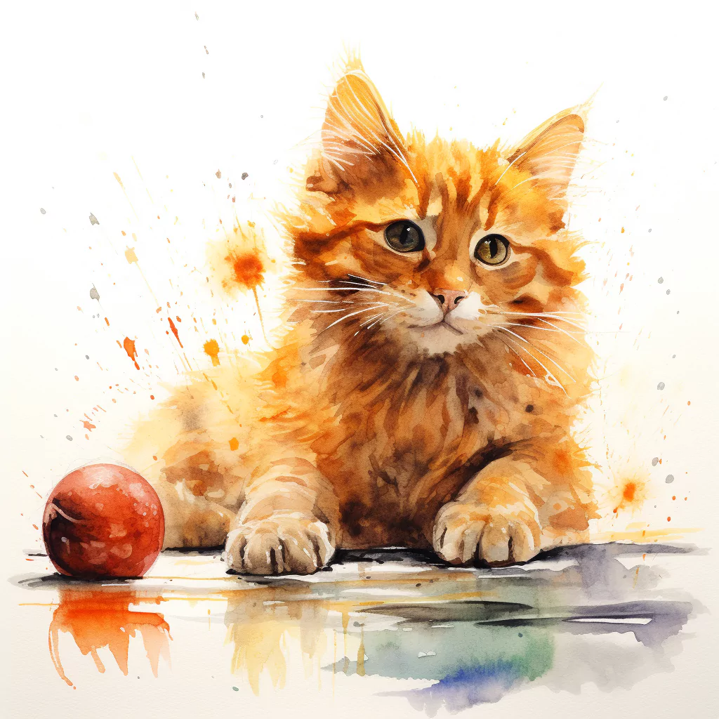vadrgvet a cat and hairball loose watercolor sketch mild spatte 40ab255d ef20 448f adf0 2a5644e911ff.png