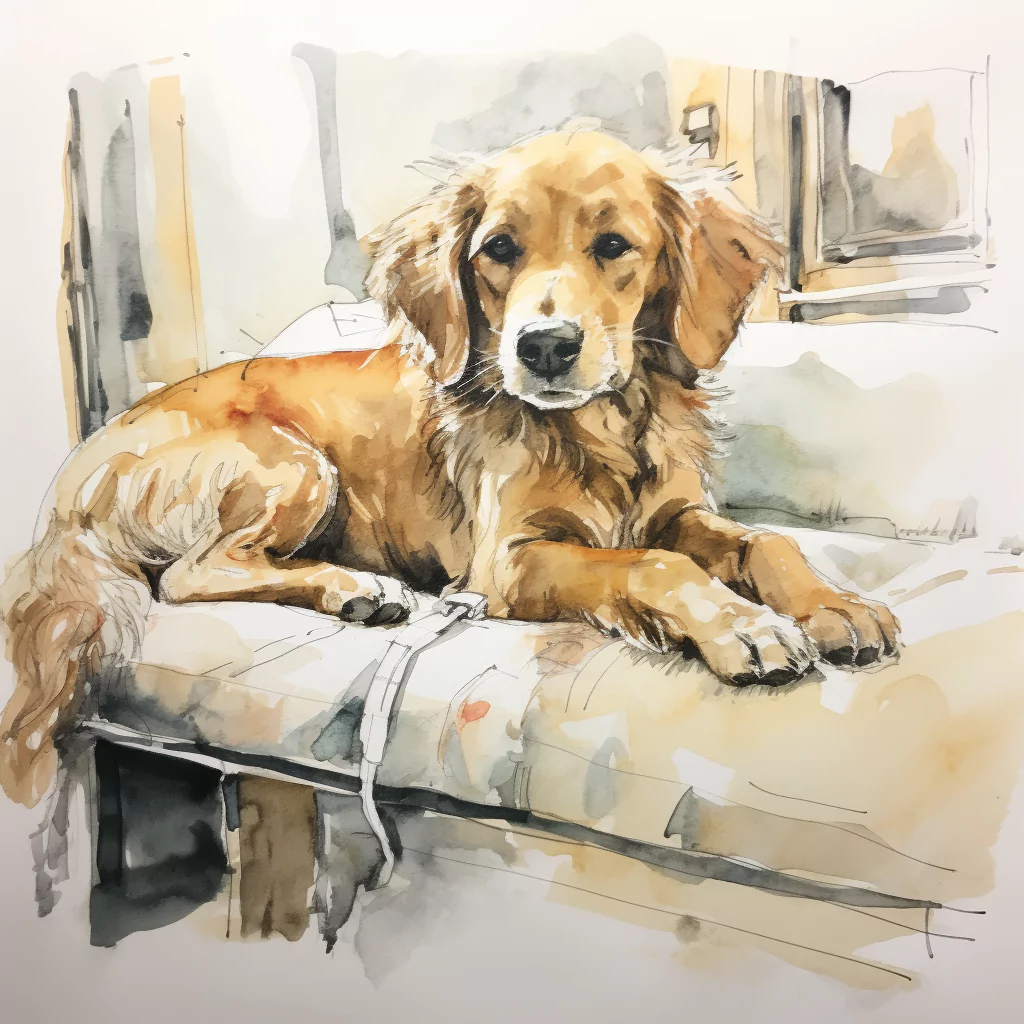 What is Chronic Kidney Disease in Dogs? 2 a dog at the vet clinic getting checked.png