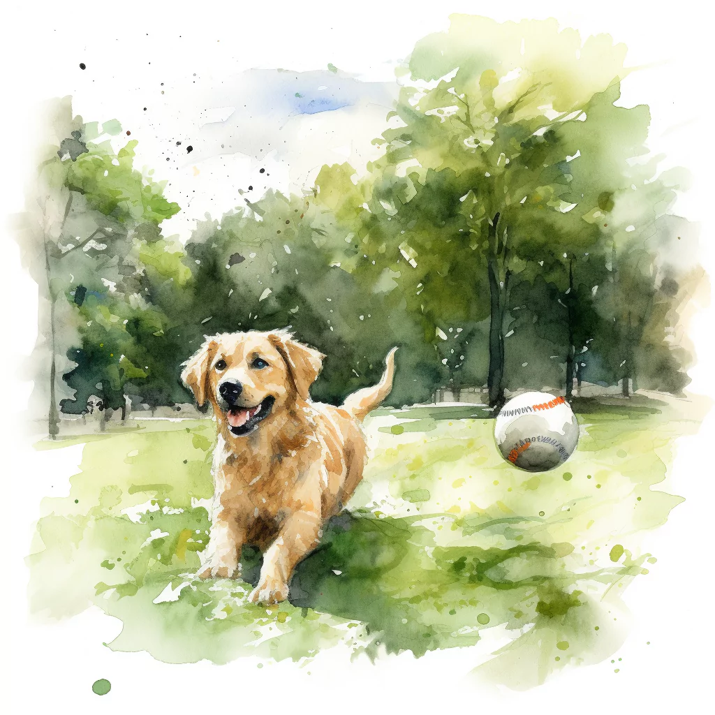 Nurturing Your Young Adult Dog: Essential Care Tips and Advice 3 a dog playing in the park.png