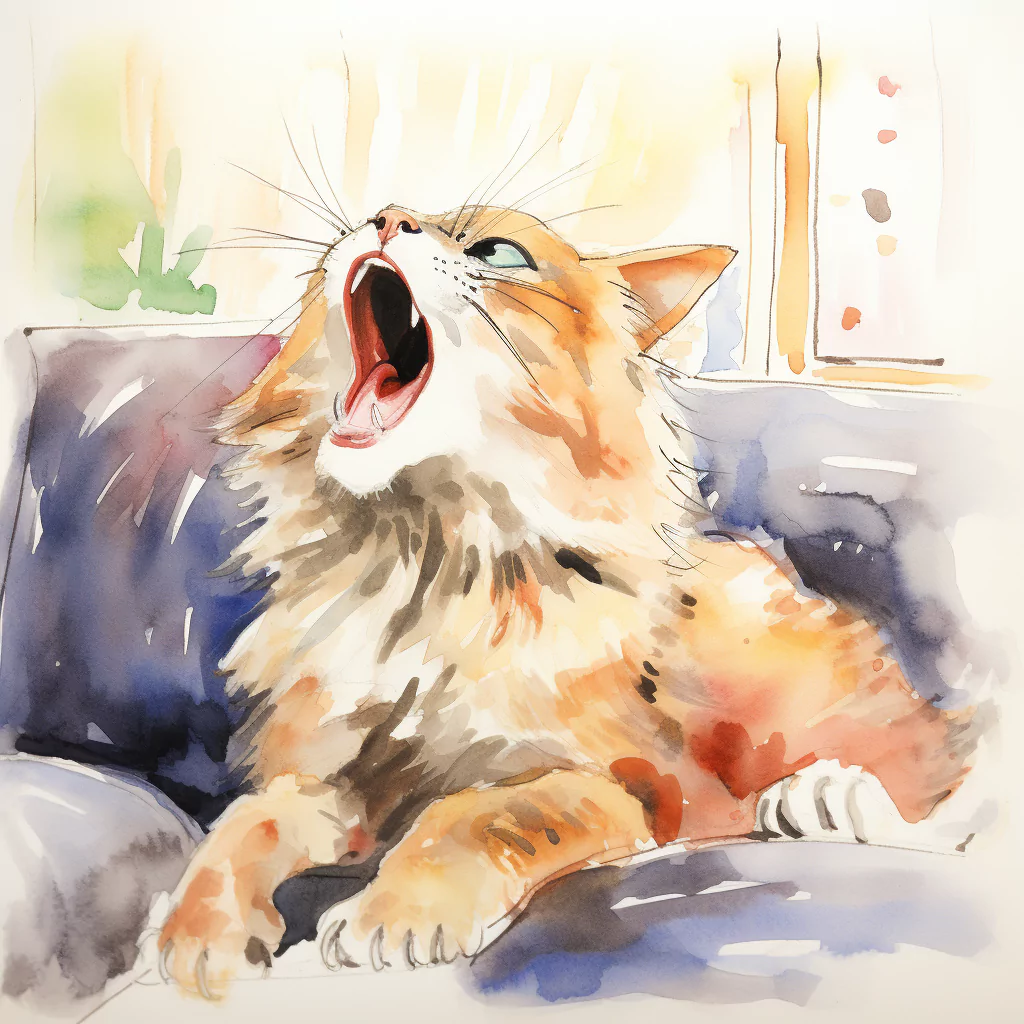 What is Coughing in Cats 1 causes of cough in cats