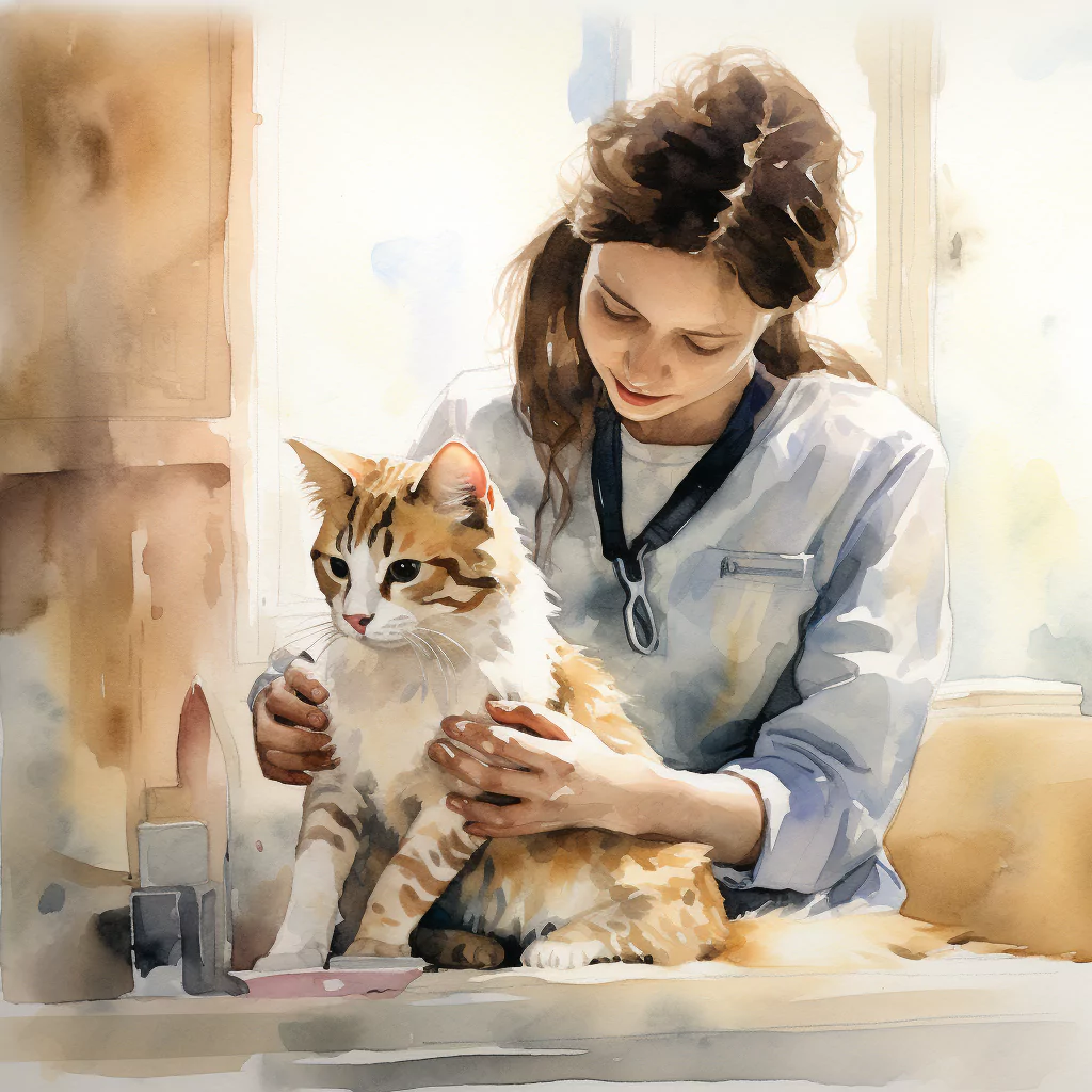 What are Intestinal Foreign Bodies in Cats? 2 vadrgvet a female veterinarian examining a cat at the vet clini c67921e3 42b4 468b 9429 4571c203cdb6.png