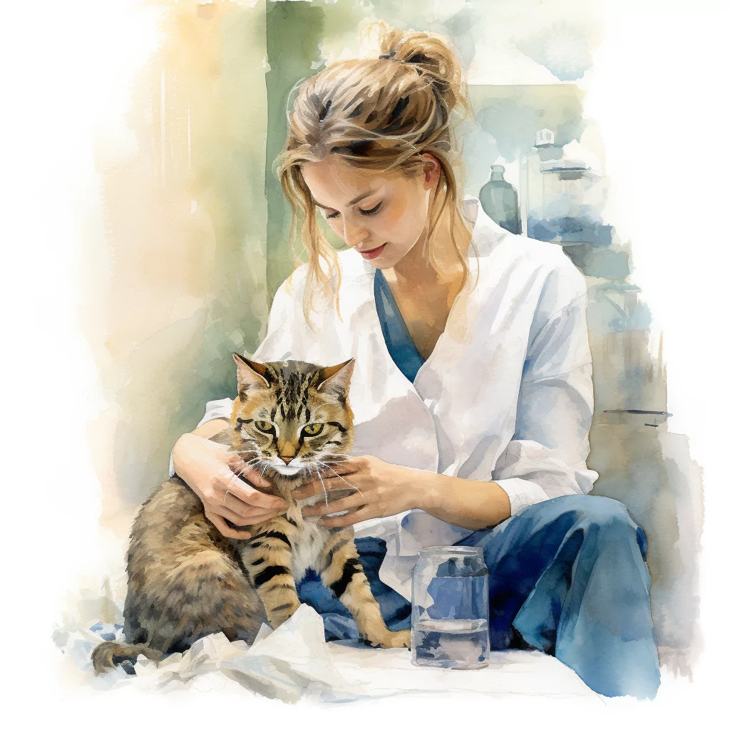 What is Urethral Obstruction in Cats? 2 vadrgvet a modern female veterinarian examining a cats body loo a30cddd4 962c 41f3 bbf2 aab9d54feefa.png