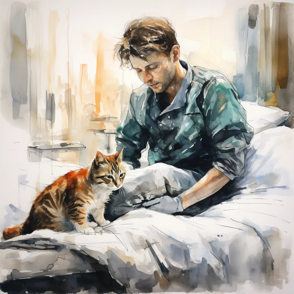 vadrgvet a modern veterinarian examining a cat lying on the bed aa57bea3 f3ed 45da 8f9c e234d8513542.png