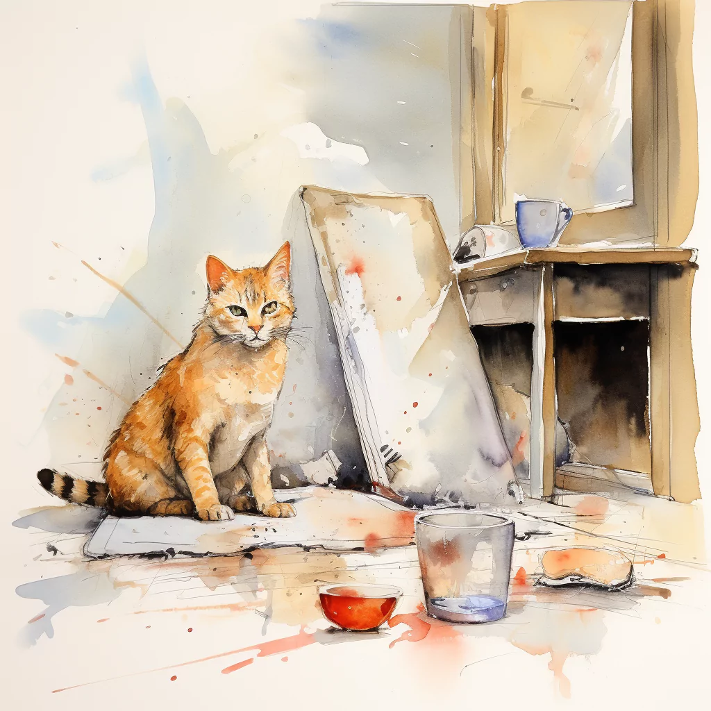 8 Common Cat Behavior Problems 2 vadrgvet a cat scratching the furnitures at home loose watercol 2cdf92b5 b4b9 4260 92f7 35aa197e1aef.png