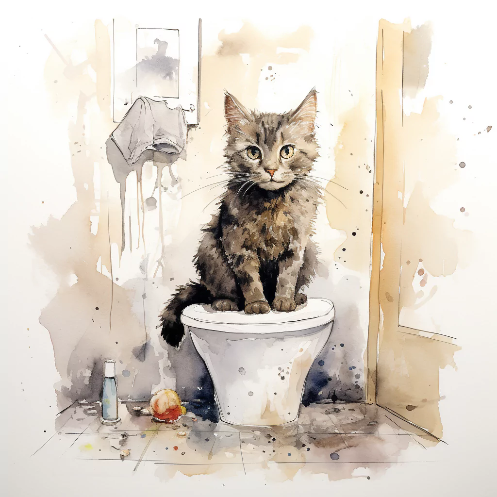 8 Common Cat Behavior Problems 1 vadrgvet a cat sitting next to the toilet in the bathroom loose 5dacdb63 2950 43c4 9ec8 4eb1065a278a.png