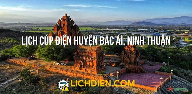 Lịch cúp điện Huyện Bác Ái, Ninh Thuận