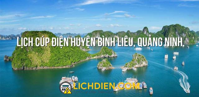 Lịch cúp điện Huyện Bình Liêu, Quảng Ninh