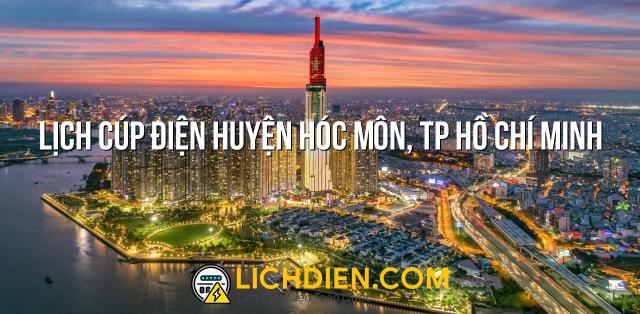 Lịch cúp điện Huyện Hóc Môn, TP Hồ Chí Minh