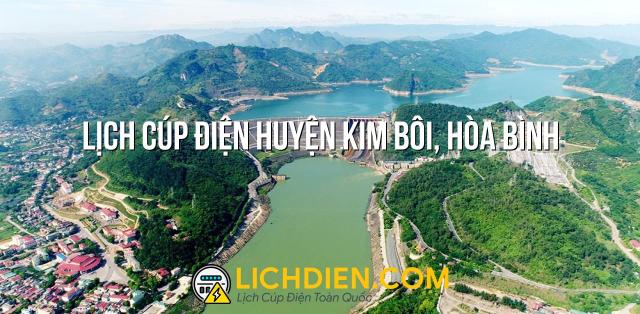 Lịch cúp điện Huyện Kim Bôi, Hòa Bình