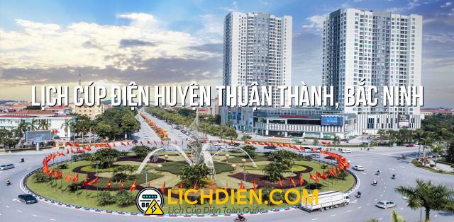 Lịch cúp điện Huyện Thuận Thành, Bắc Ninh