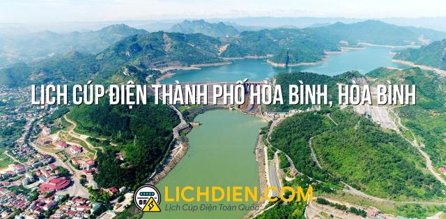 Lịch cúp điện Thành phố Hòa Bình, Hòa Bình