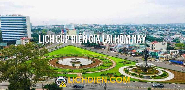 Lịch cúp điện Gia Lai hôm nay - 12/01/2025