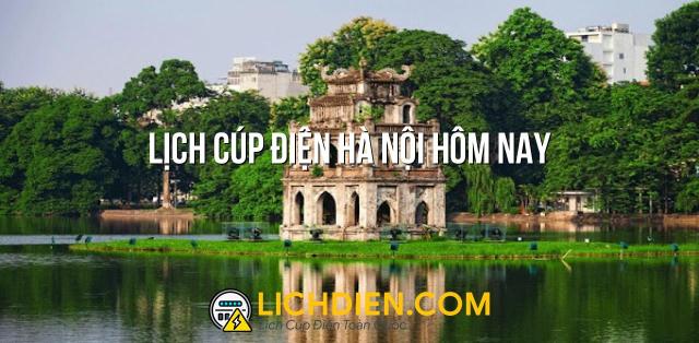 Lịch cúp điện Hà Nội hôm nay - 25/12/2024