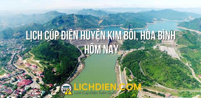 Lịch cúp điện Huyện Kim Bôi, Hòa Bình hôm nay - 26/12/2024