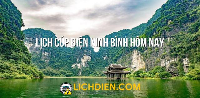 Lịch cúp điện Ninh Bình hôm nay - 25/12/2024