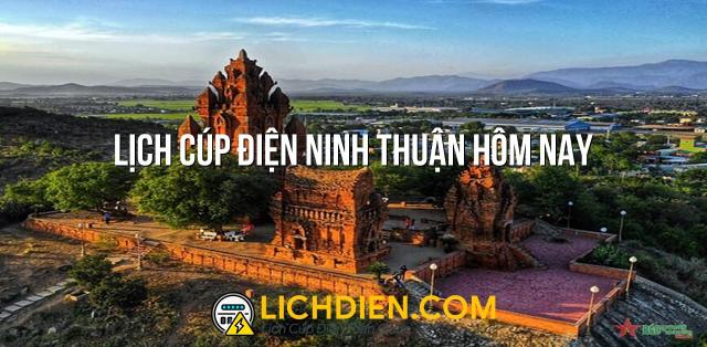 Lịch cúp điện Ninh Thuận hôm nay - 25/12/2024