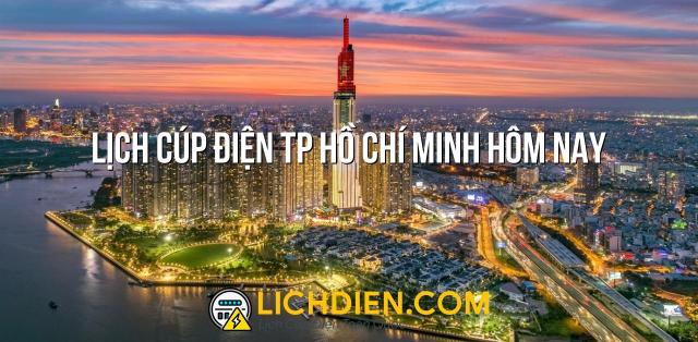 Lịch cúp điện TP Hồ Chí Minh hôm nay - 25/12/2024