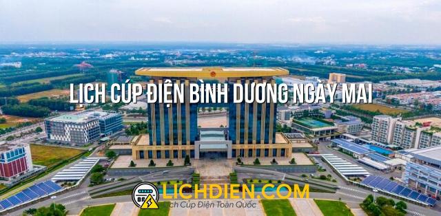 Lịch cúp điện Bình Dương ngày mai - 26/12/2024