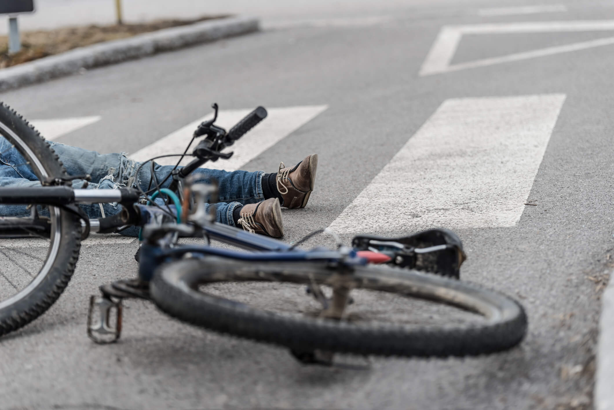 Leg Injury In Bike Accident