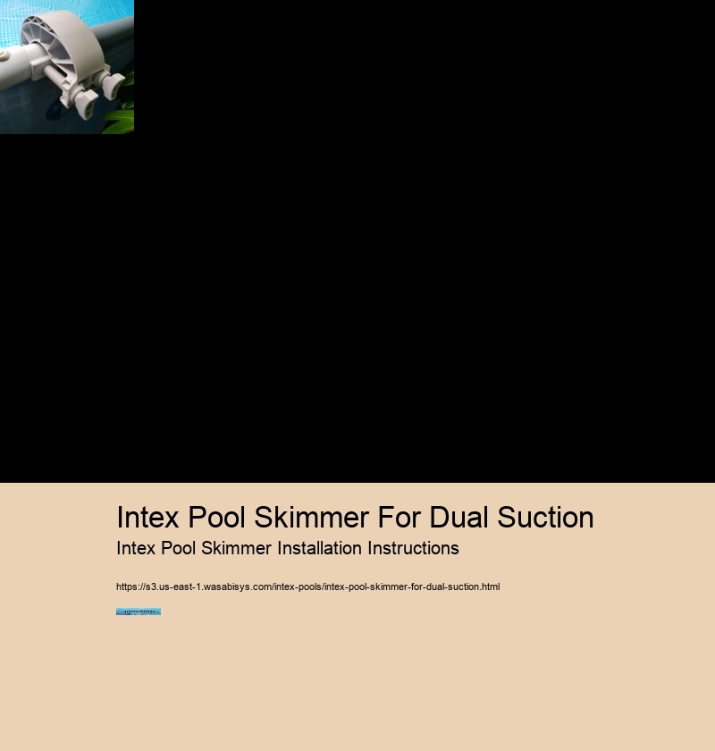 Intex Pool Skimmer For Dual Suction