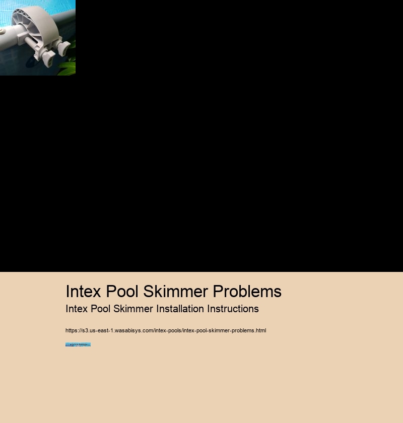 Intex Pool Skimmer Problems