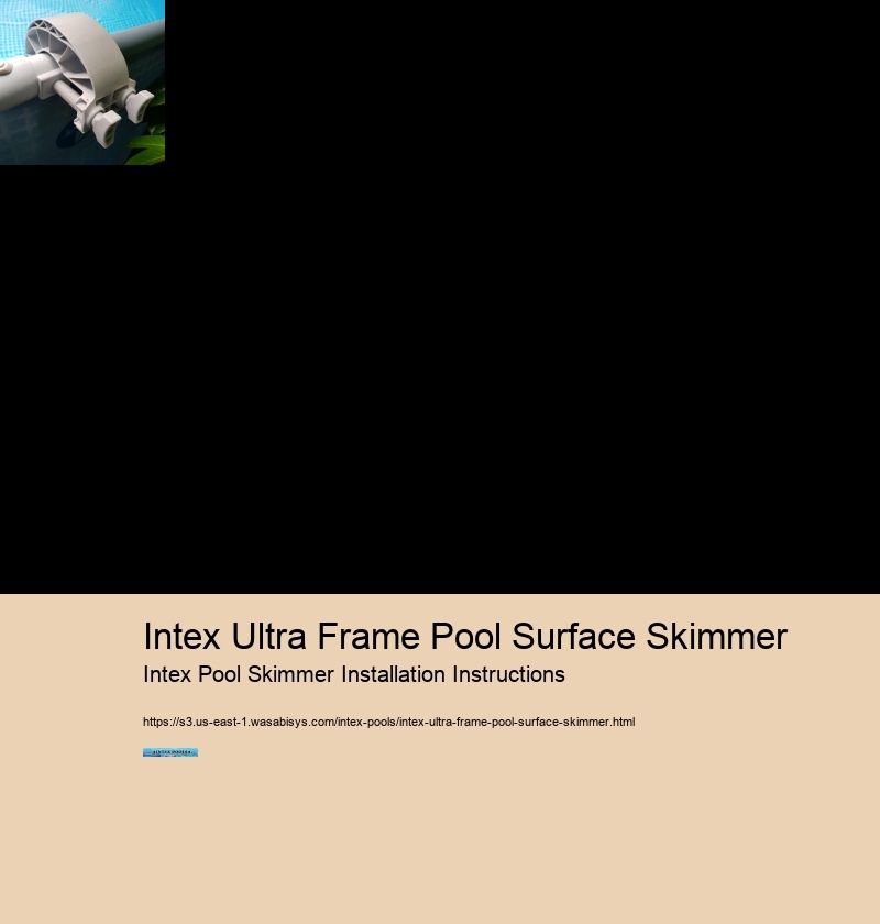 Intex Ultra Frame Pool Surface Skimmer