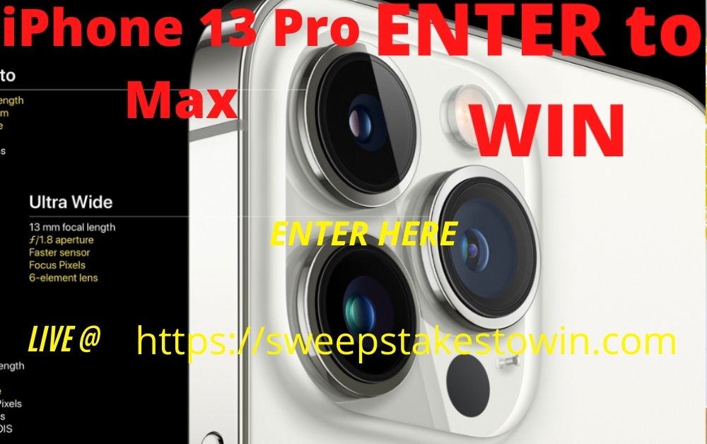 iphone 13 pro max giveaway usa