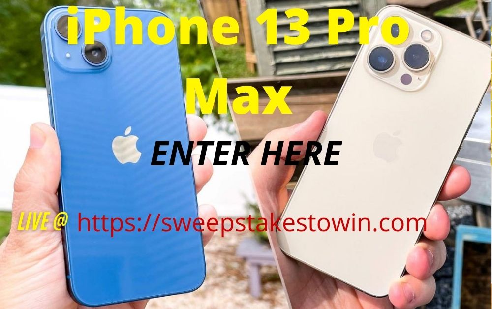 free iphone 13 pro max