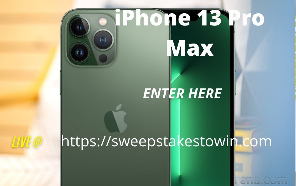 iphone 13 pro max giveaway 2022