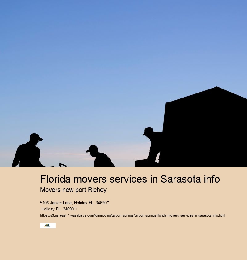 Florida movers services in Sarasota info