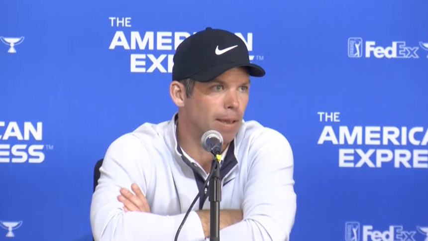 Tuesday 1/14 - Practice rounds continue, Paul Casey addresses media at The American Express