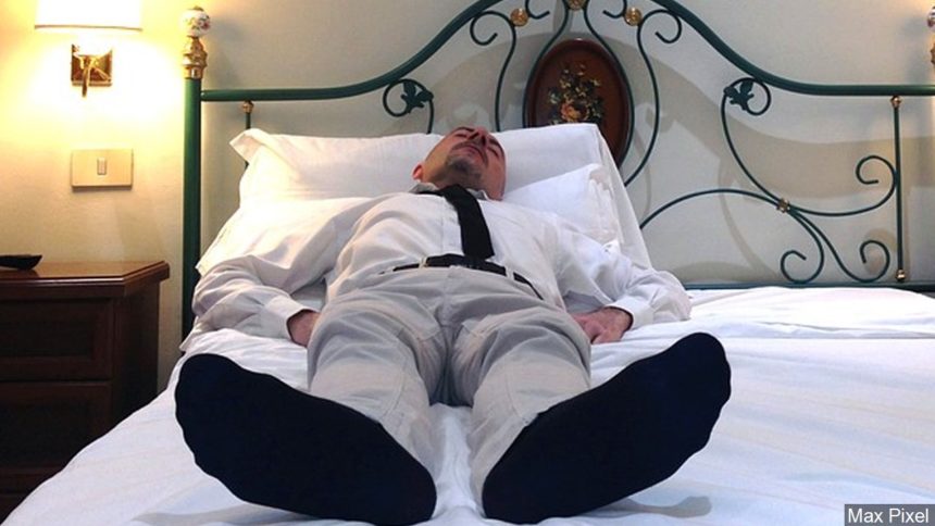sleeping