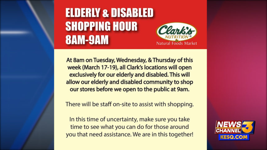 clark opening times