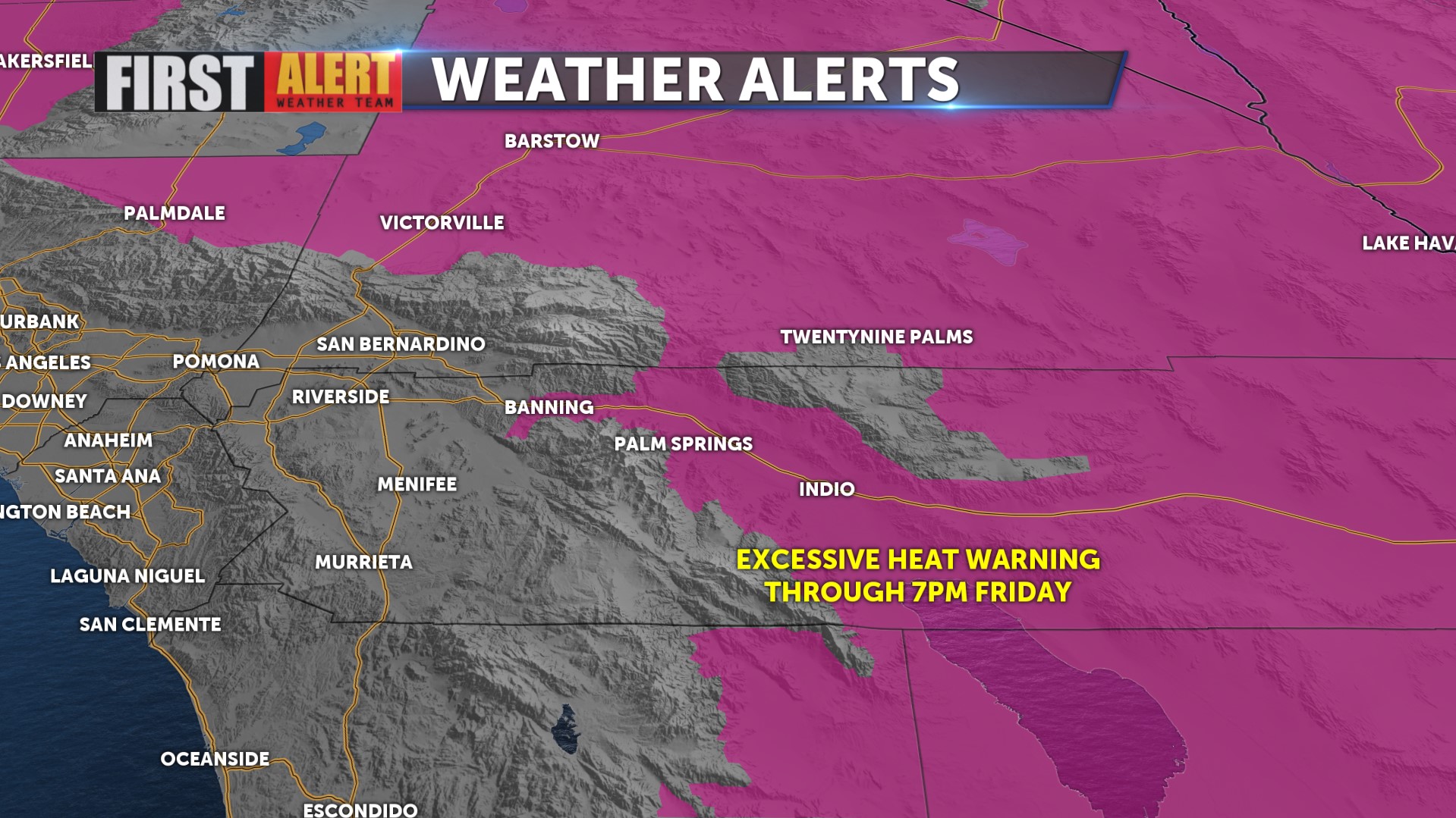 Excessive Heat for the Rest of the Week - KESQ