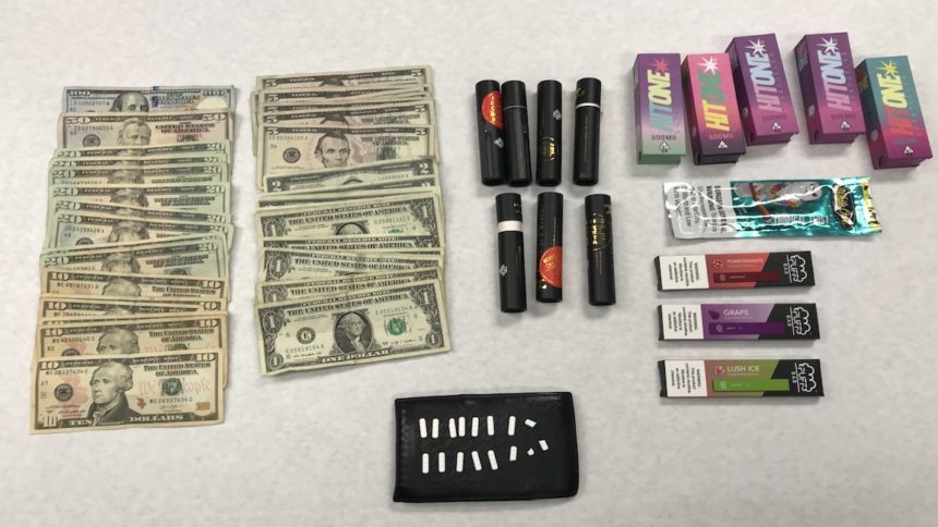 Juvenile suspect arrested for narcotic sales in Oxnard.