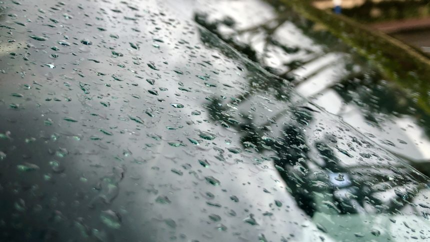 Windshield rain