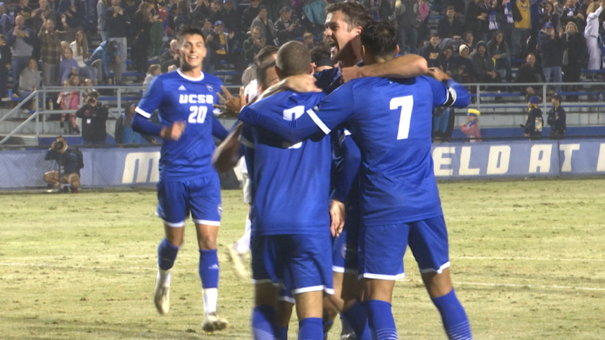 UCSB soccer Big West Tourney vs CSUN