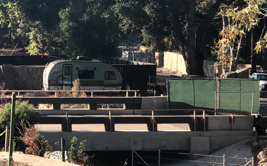 Montecito road work