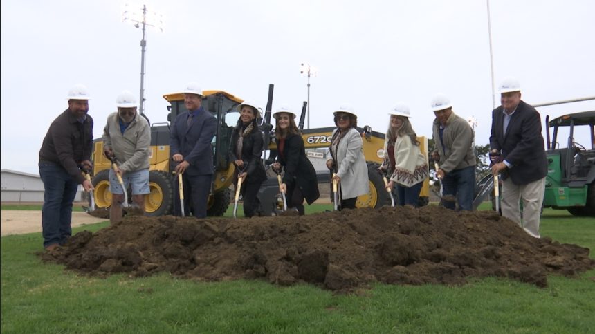 Huyck Stadium groundbreaking