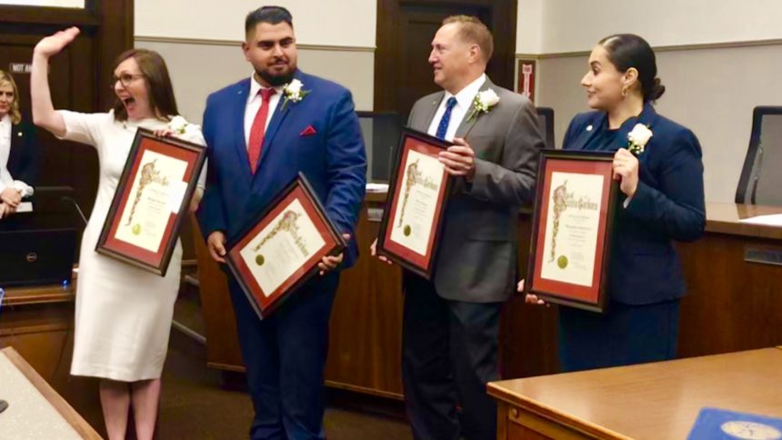 Santa Barbara City Council swearing in 2020
