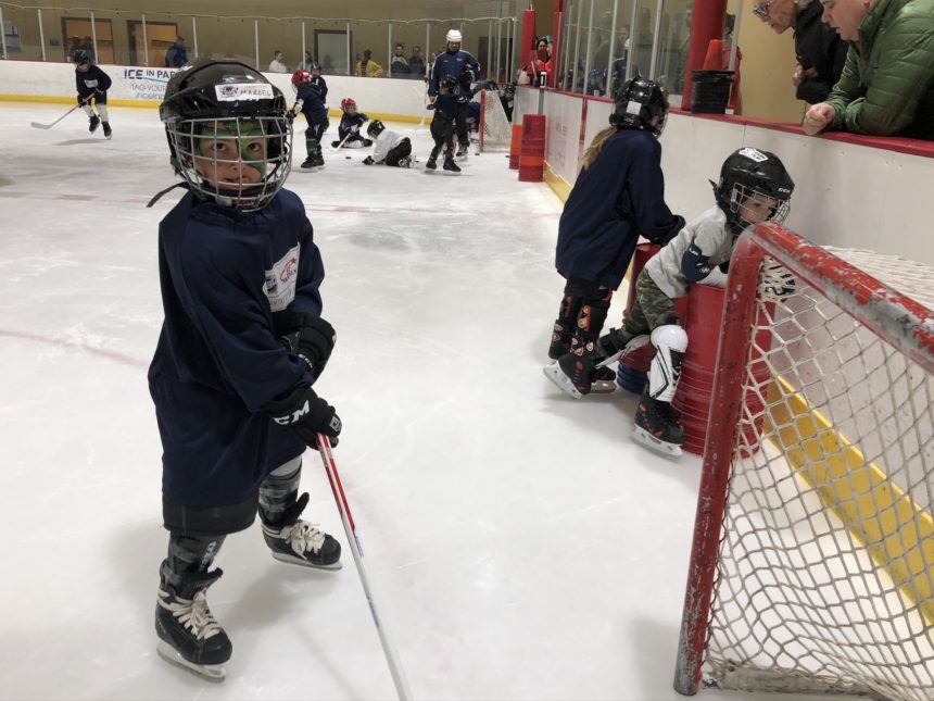 New hockey player